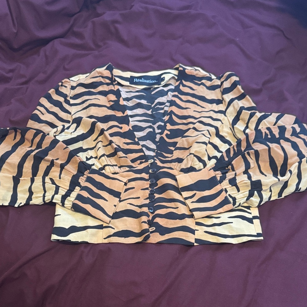 Realisation Par Zebra Stripe Top M